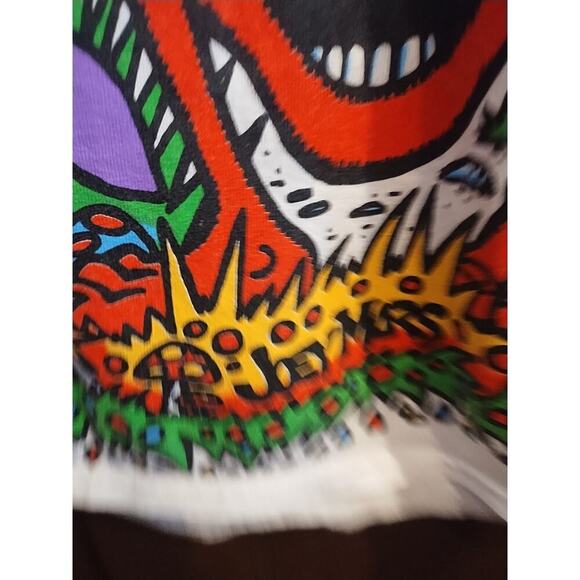 Liquid Blue Light Fantasy Mars AOP Joey Mars Graphic T Shirt Mens Small Cotton - Picture 10 of 13